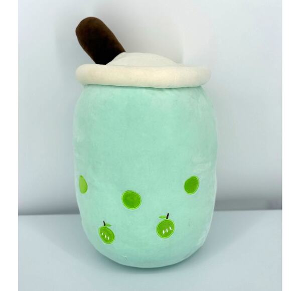 Boba Plush, Soft Bubble Tea Plushie Hugging Pillow, Adorable Squishy Milk Tea - Picture 2 of 2